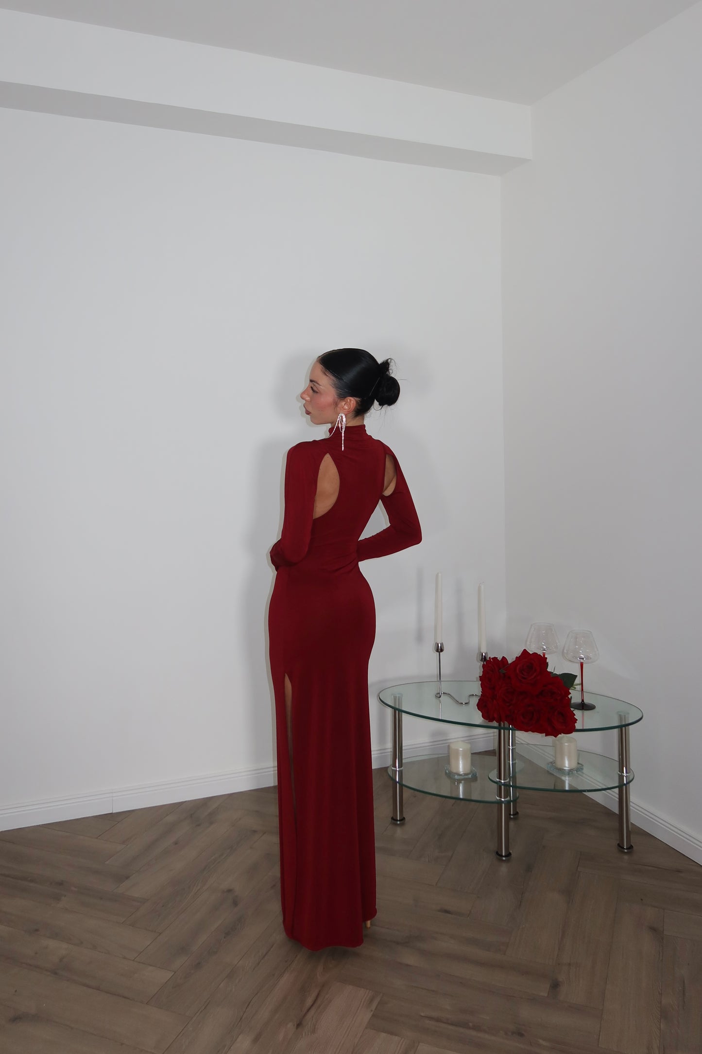 LongDress LEONIDA bordeaux