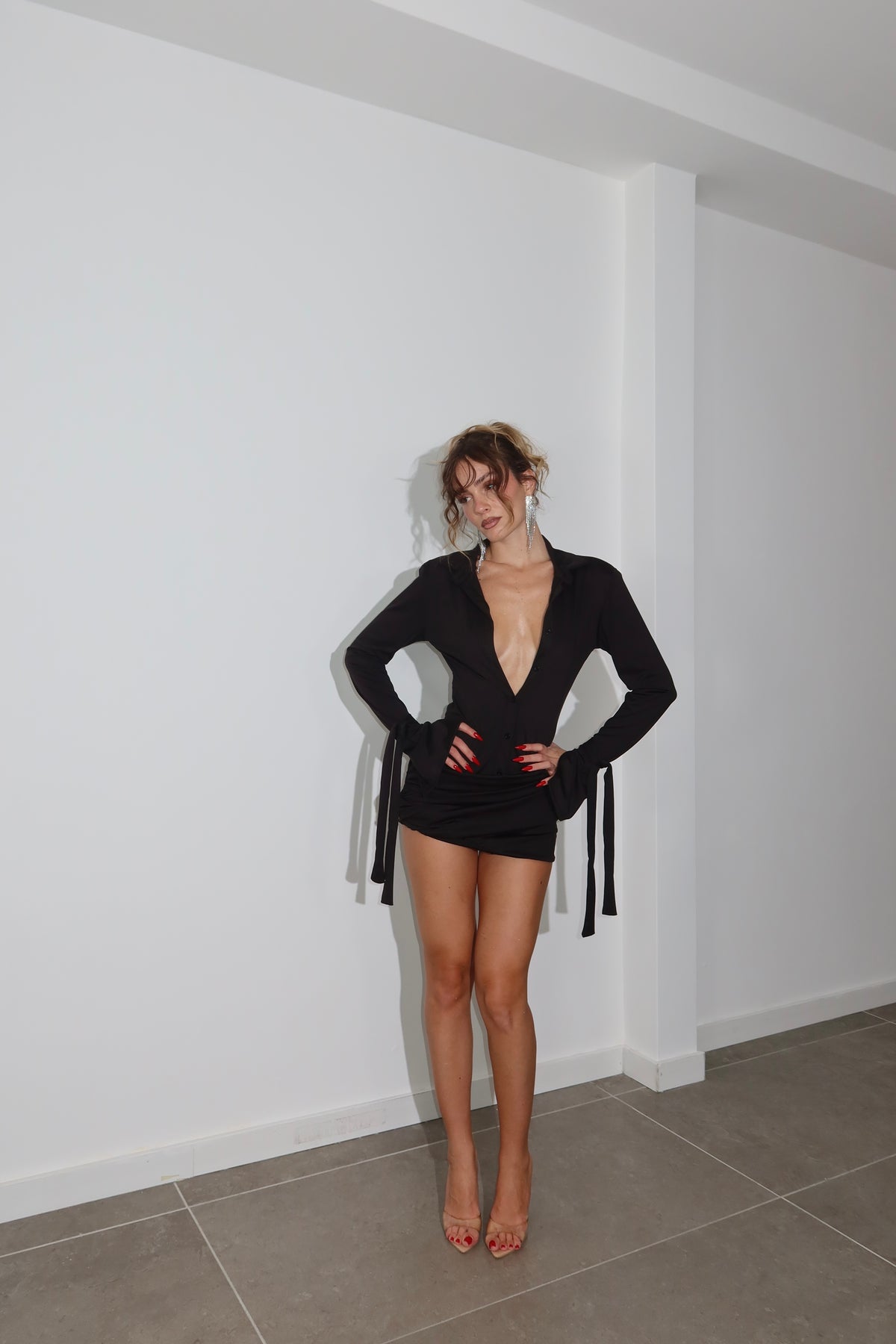 Minidress MY TYPE nero