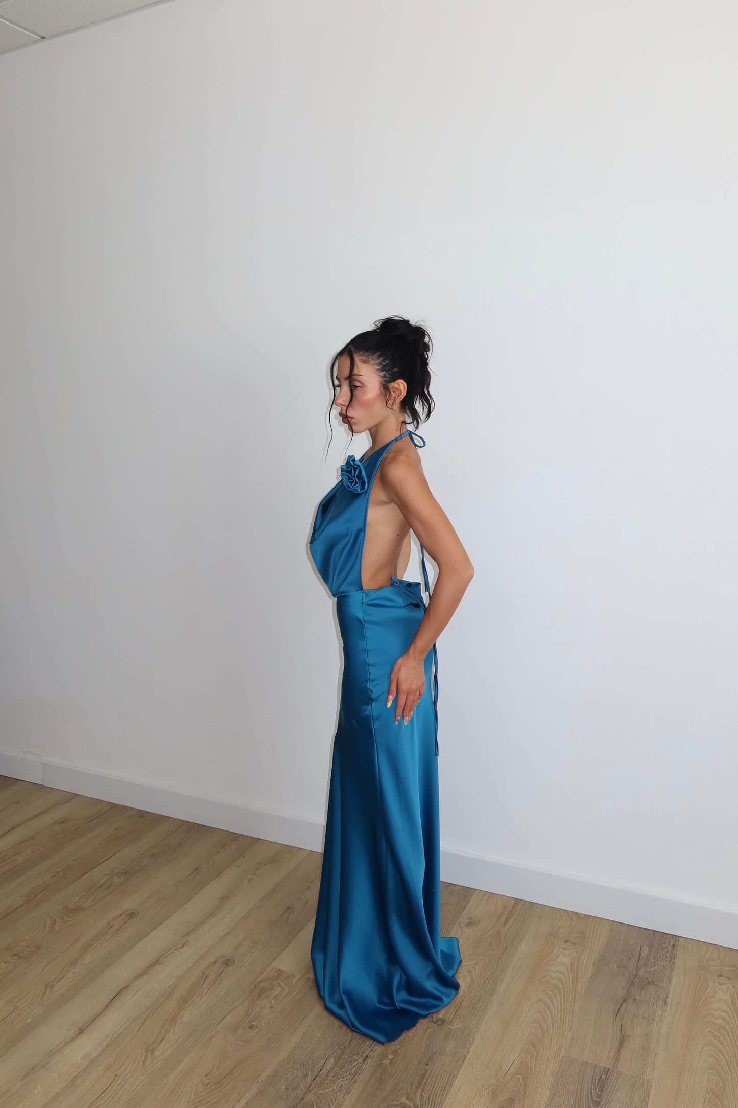 LongDress BERTA ottanio