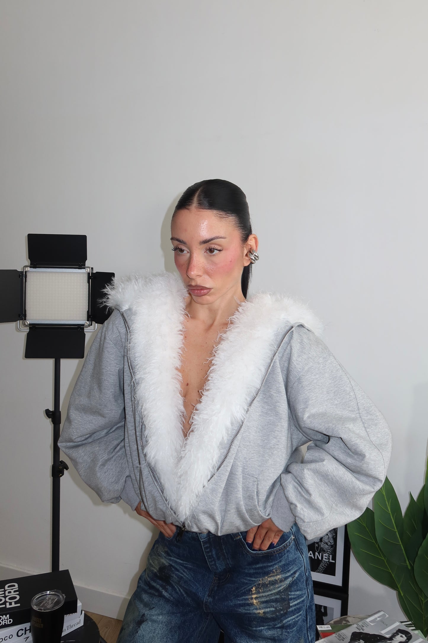 Felpa SO WARM grigia