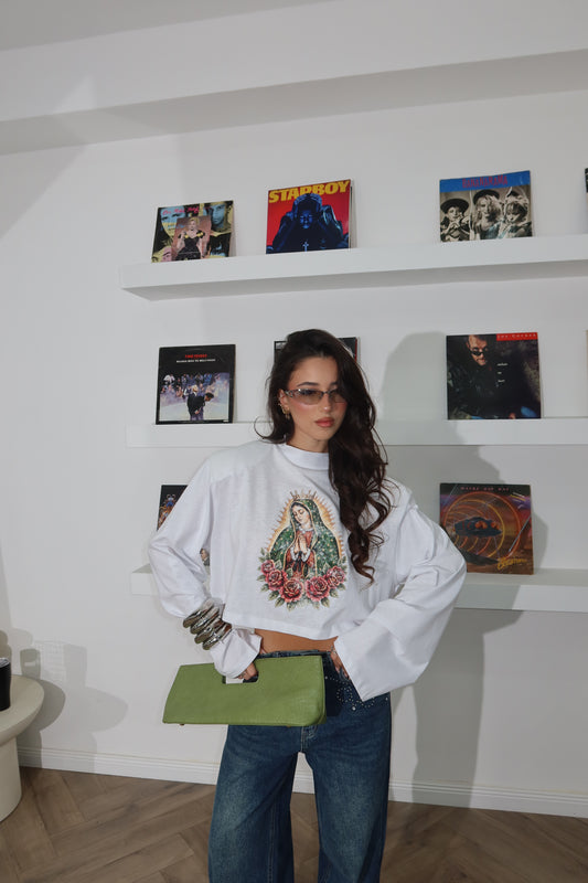 White AMEN sweater