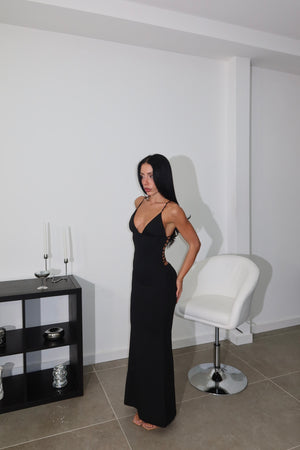 LongDress BUTTERFLY nero