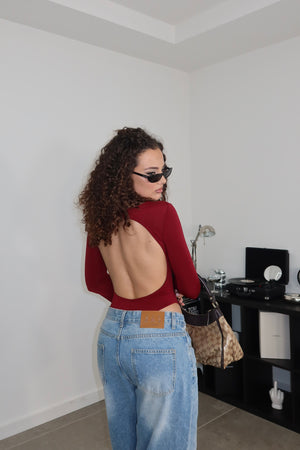 Body SENSUAL bordeaux