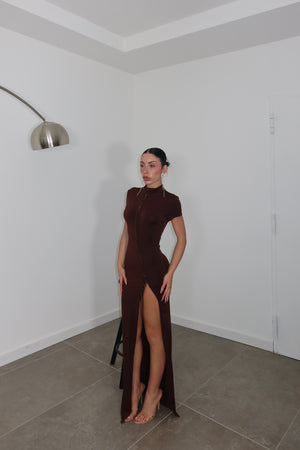 LongDress NARA choco