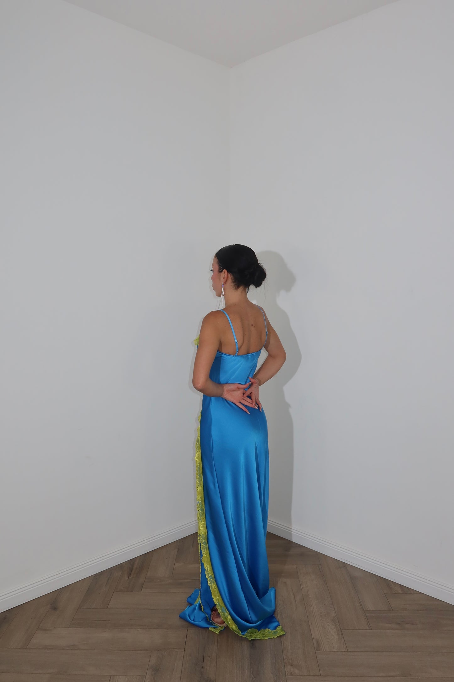 LongDress REINA azzurro