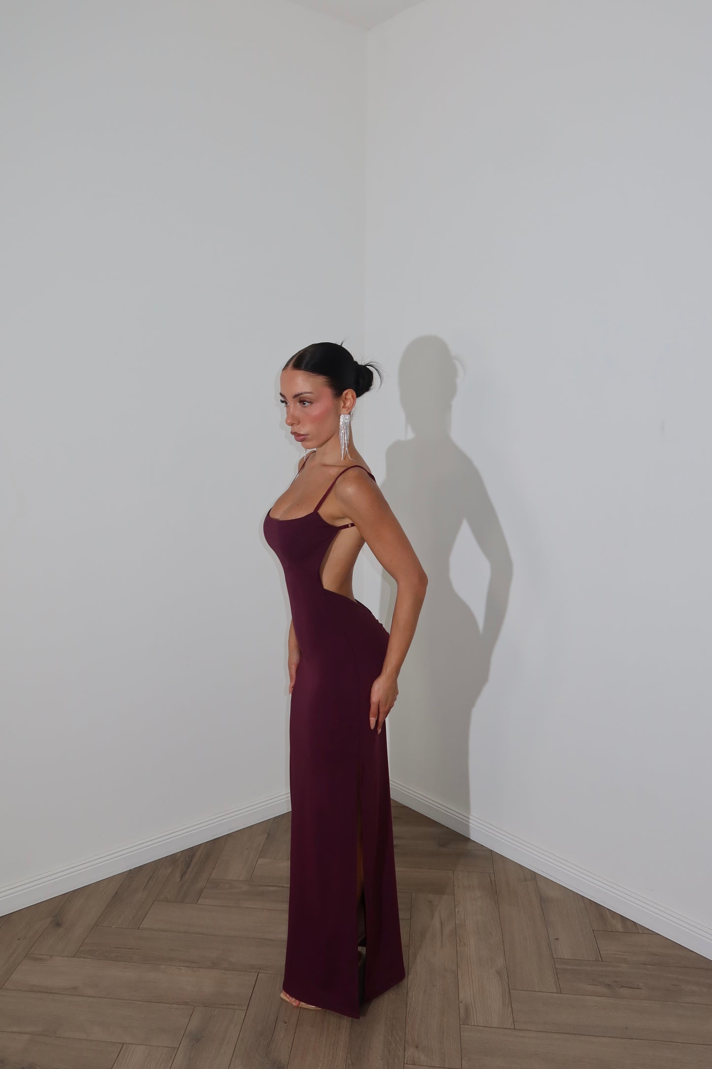 LongDress MIRELA wine