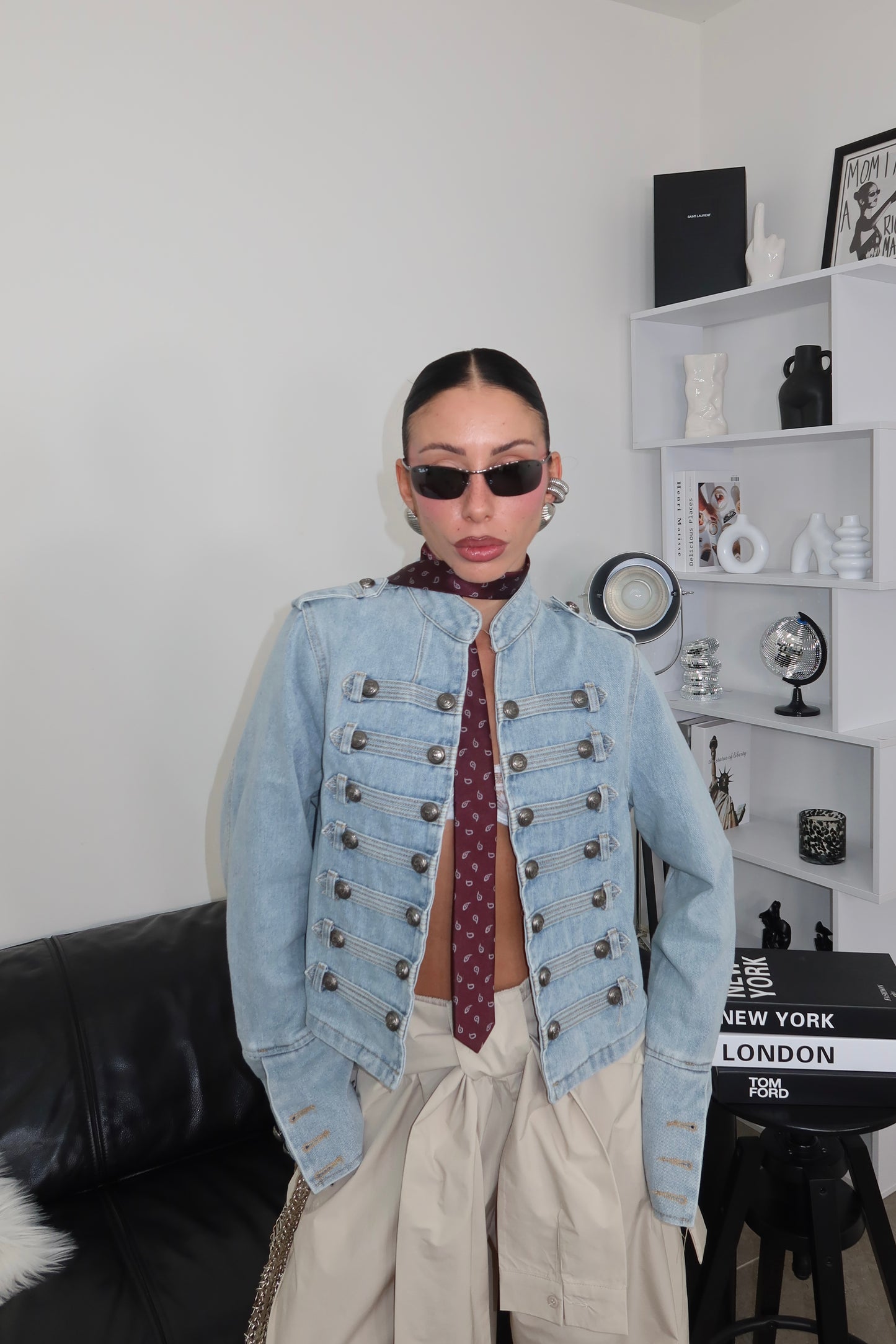 Jacket CHINA light denim