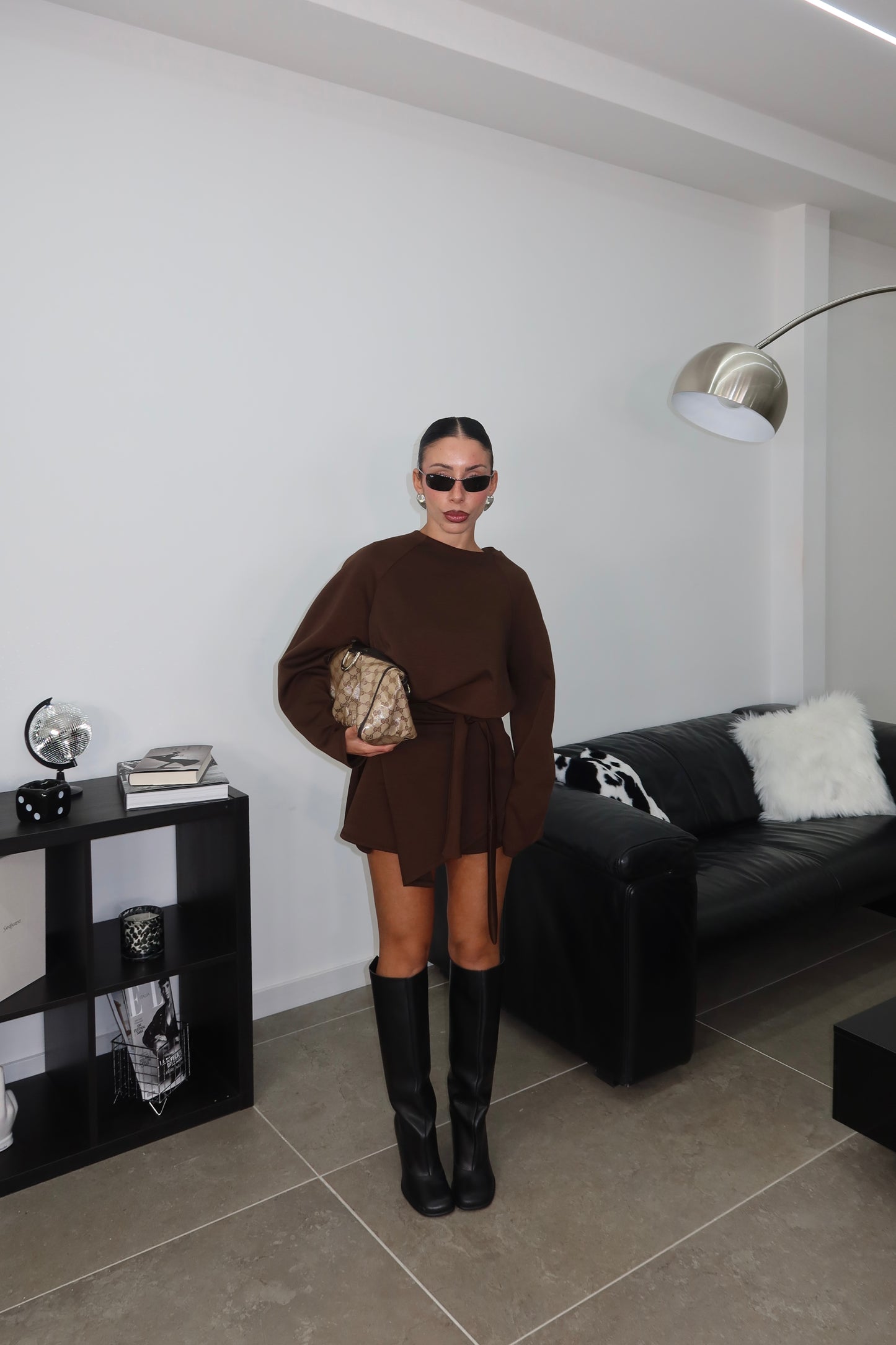 MiniDress TENNIS choco