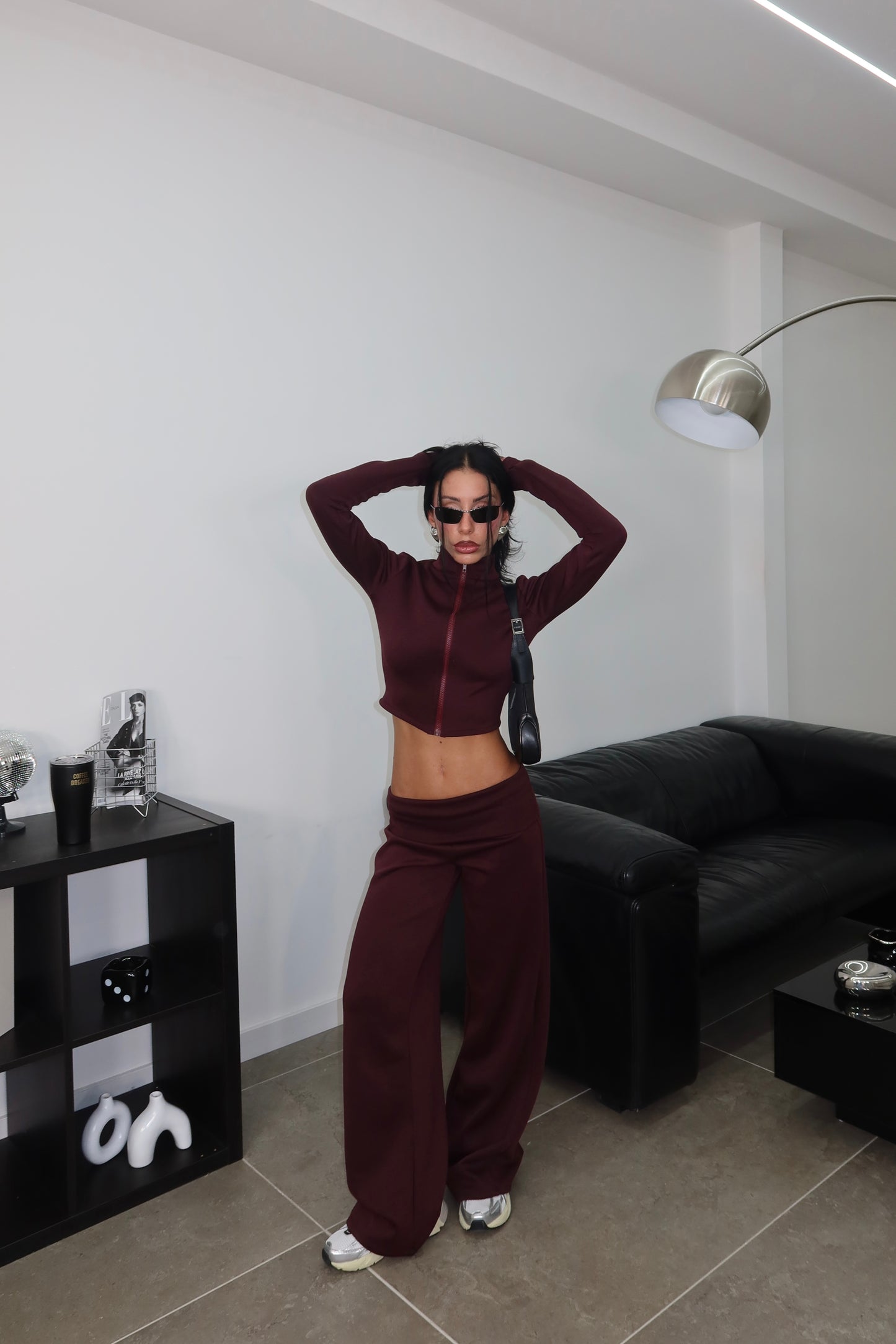 Cordset ACTIVE bordeaux