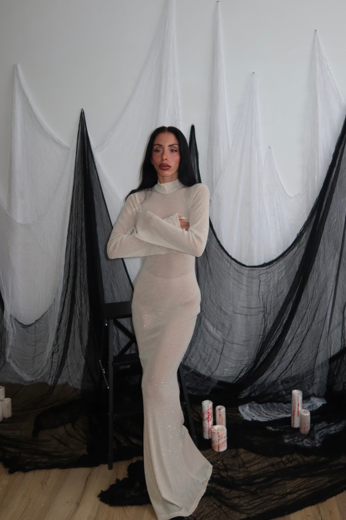 LongDress IANTHE panna