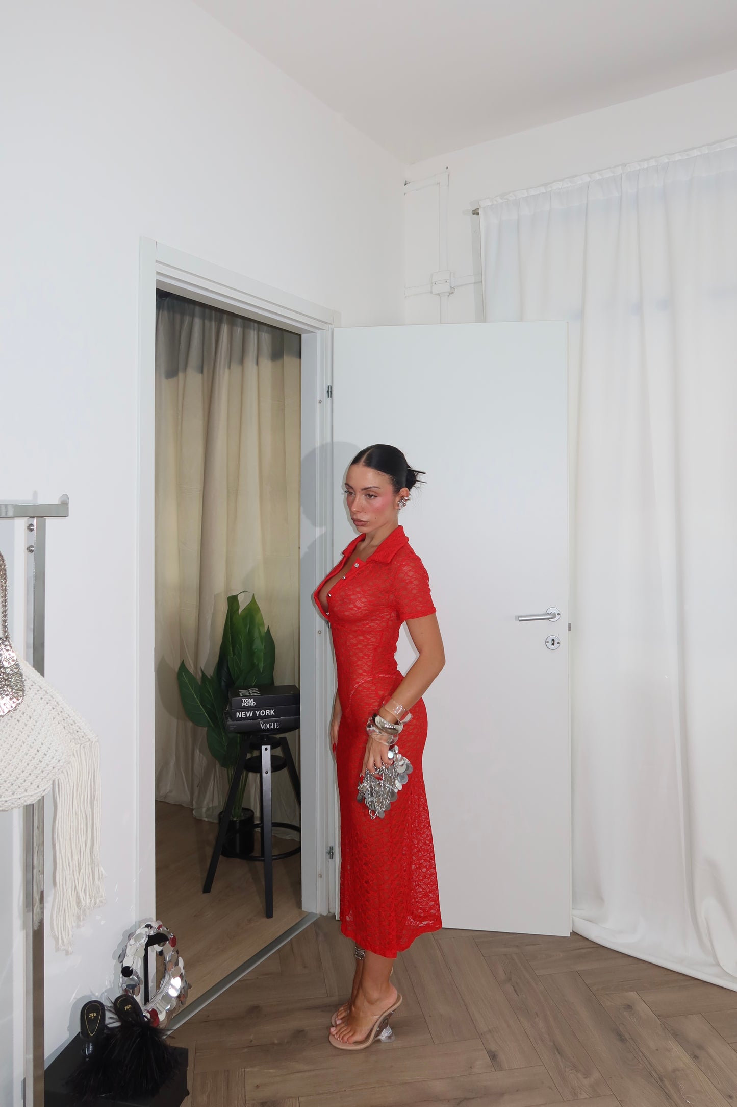 LongDress KOBE rosso
