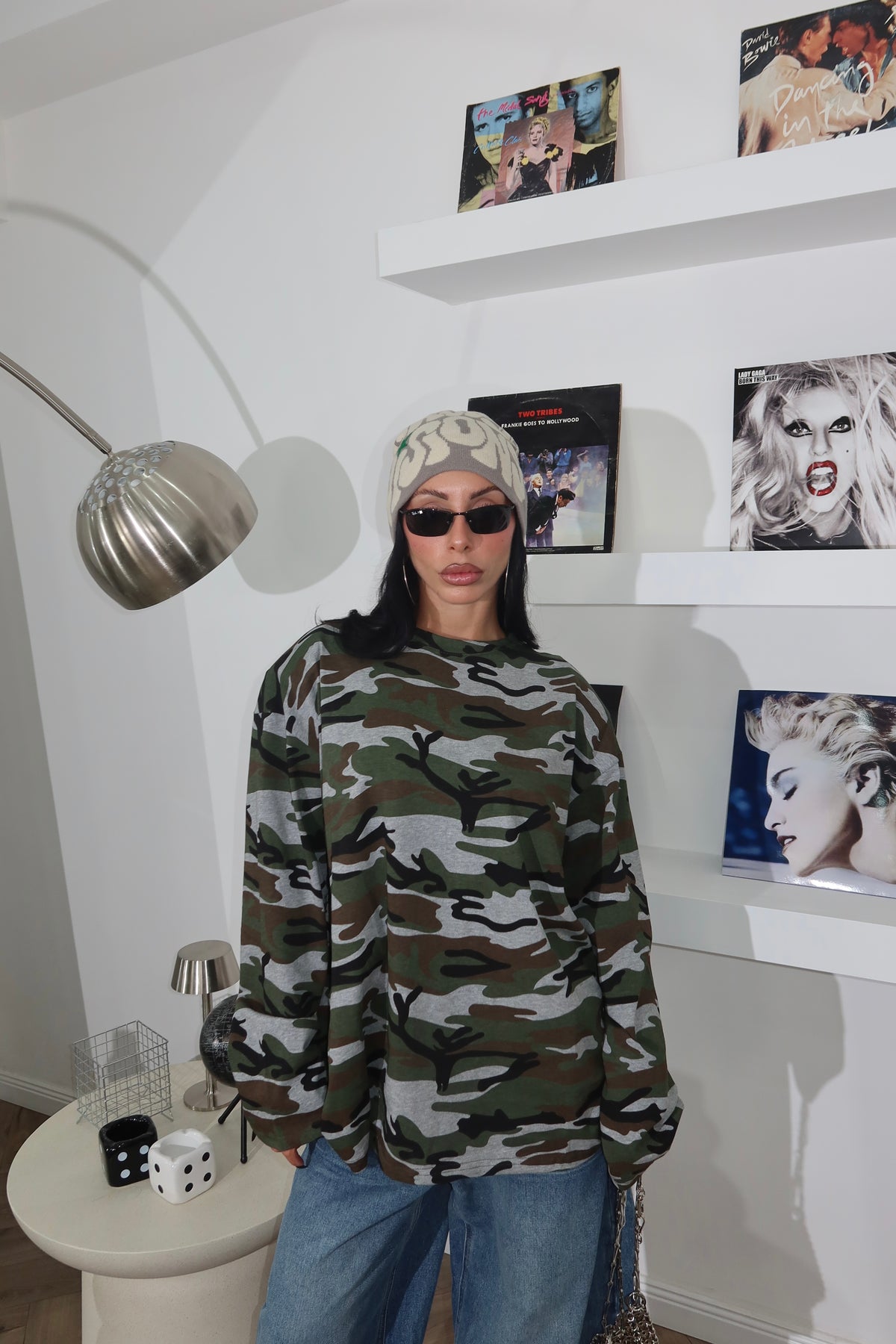 MATILDE sweater grey/military