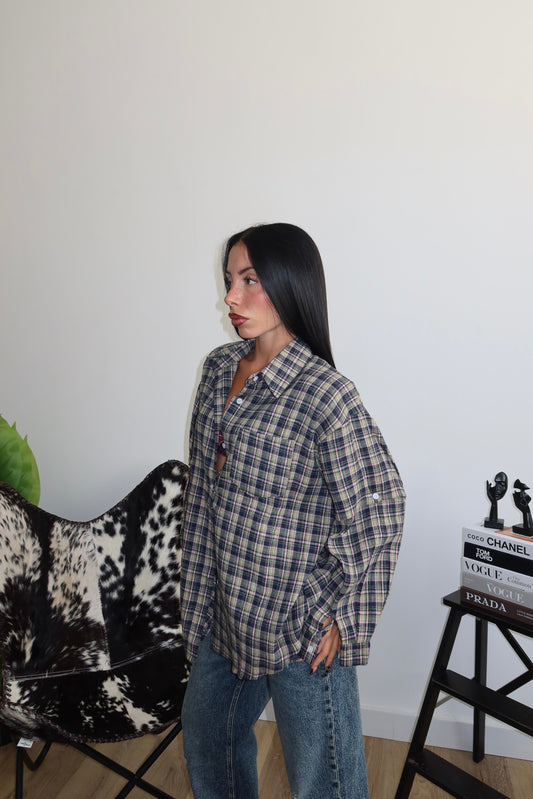 Camicia COUNTRY GIRL verde