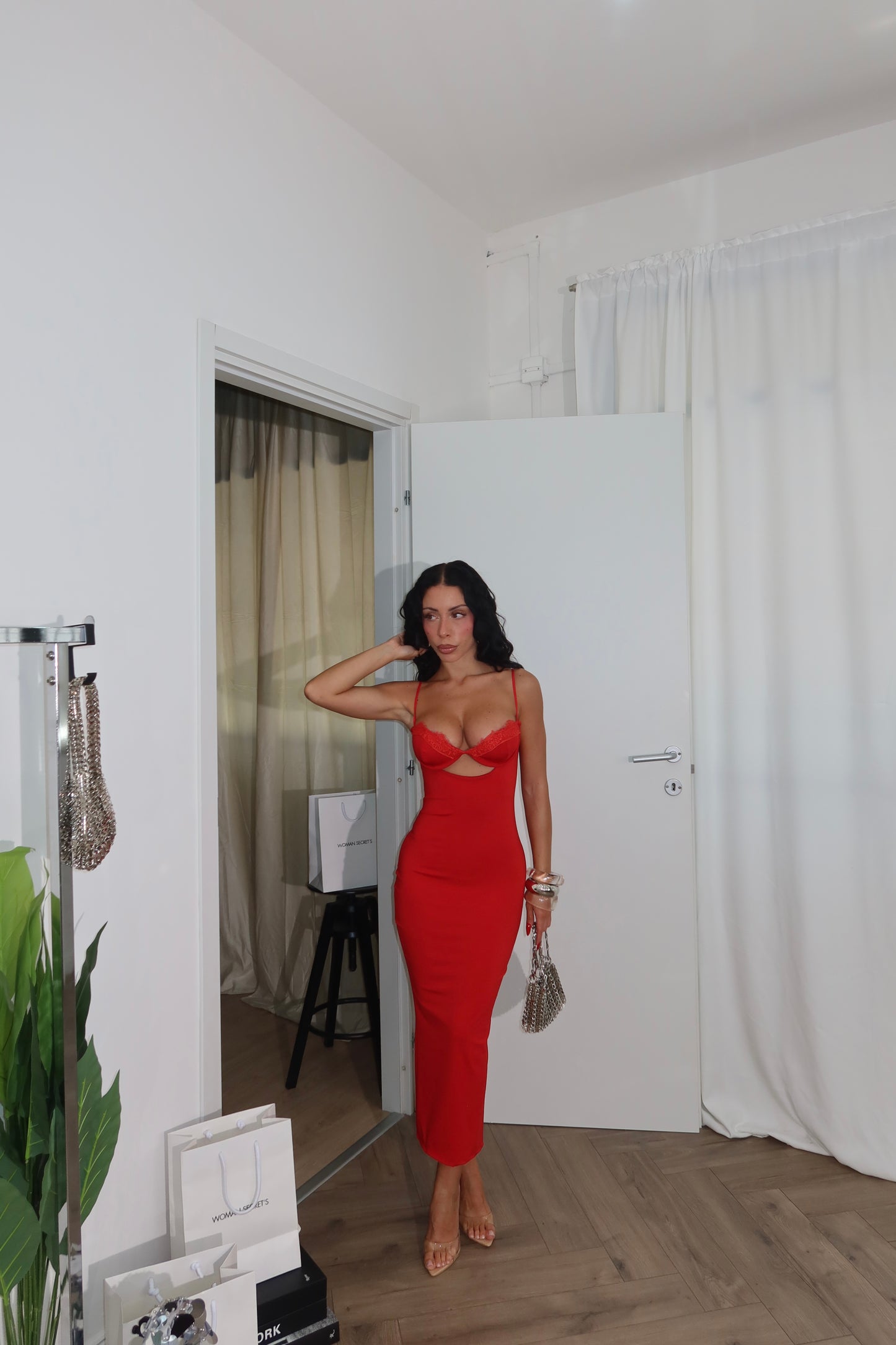 LongDress RAMÒN rosso