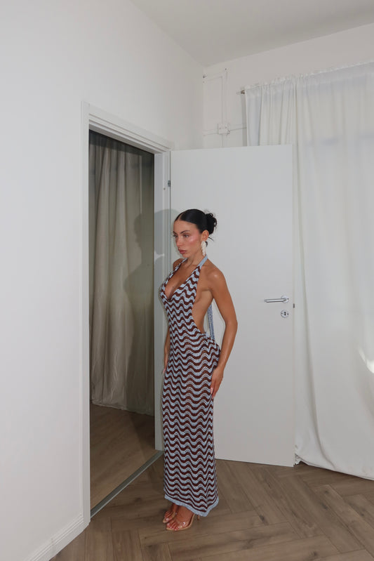 LongDress MANDY azzurro