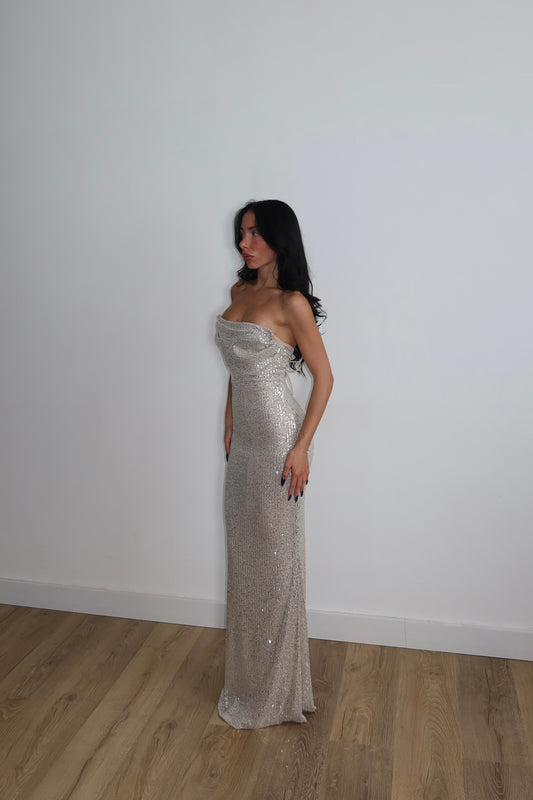 LongDress JOANNE champagne