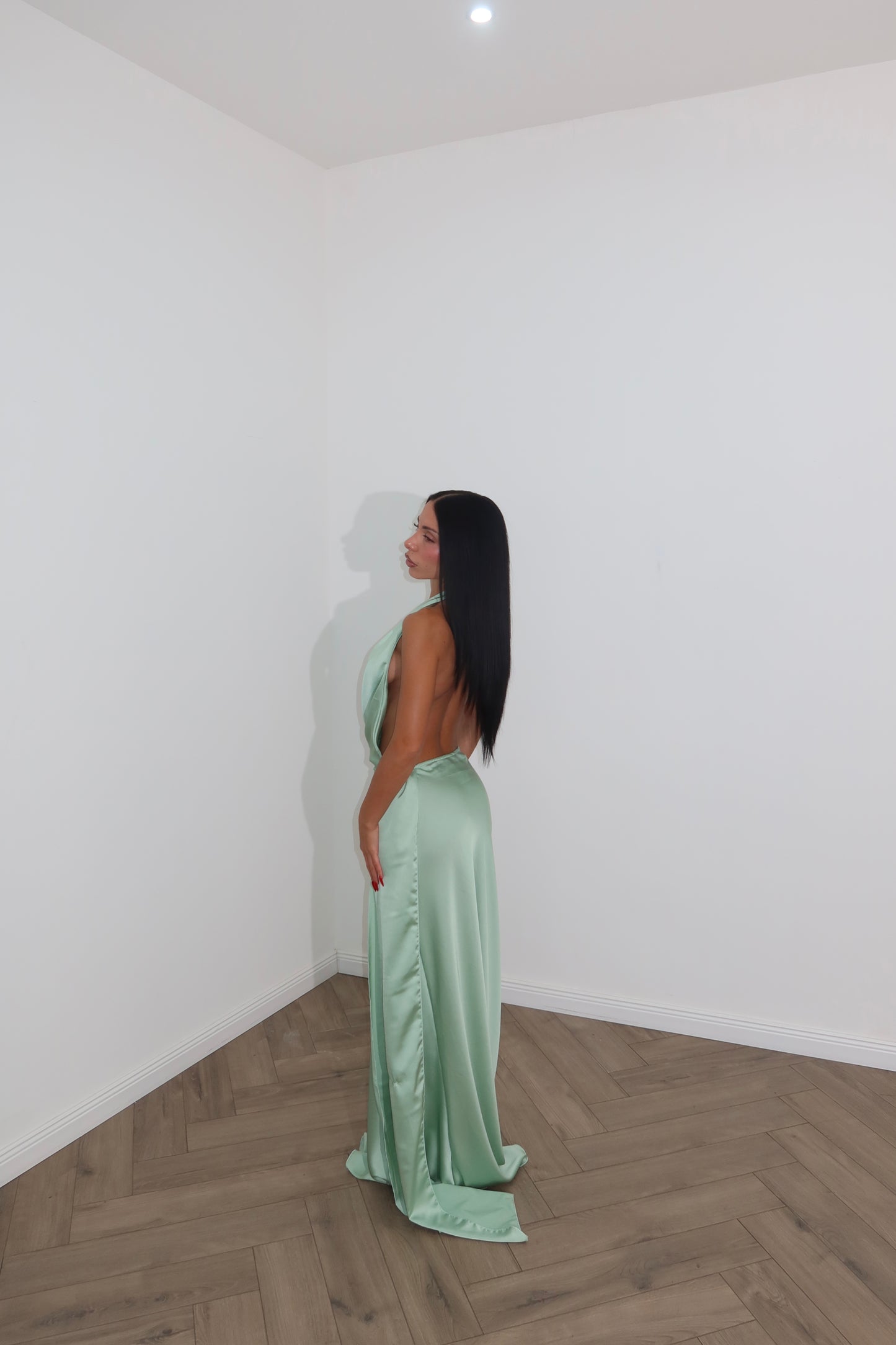 LongDress MELISSA verde mela