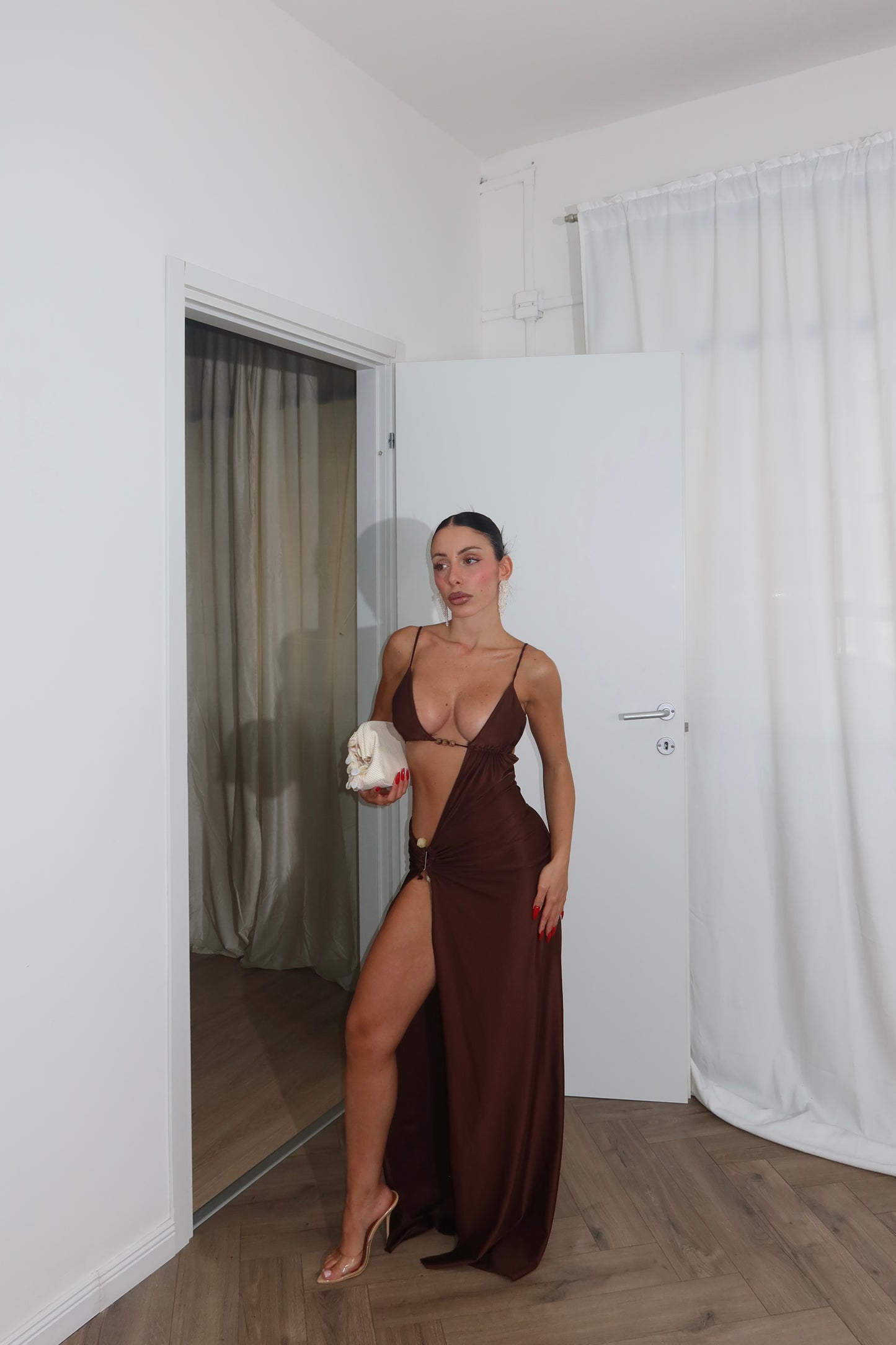 Longdress CHARIZA choco