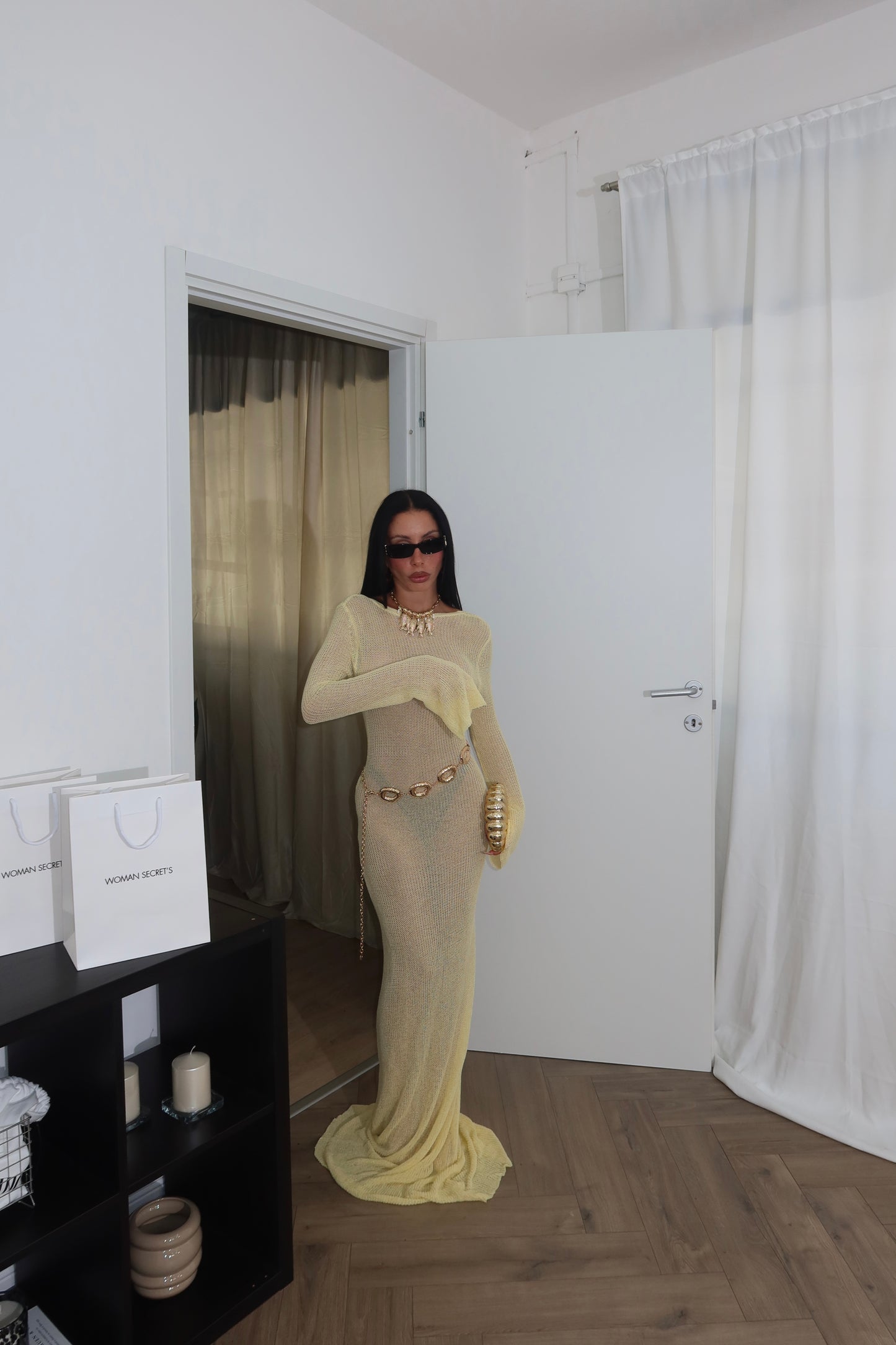 Longdress NAAMA BAY giallo