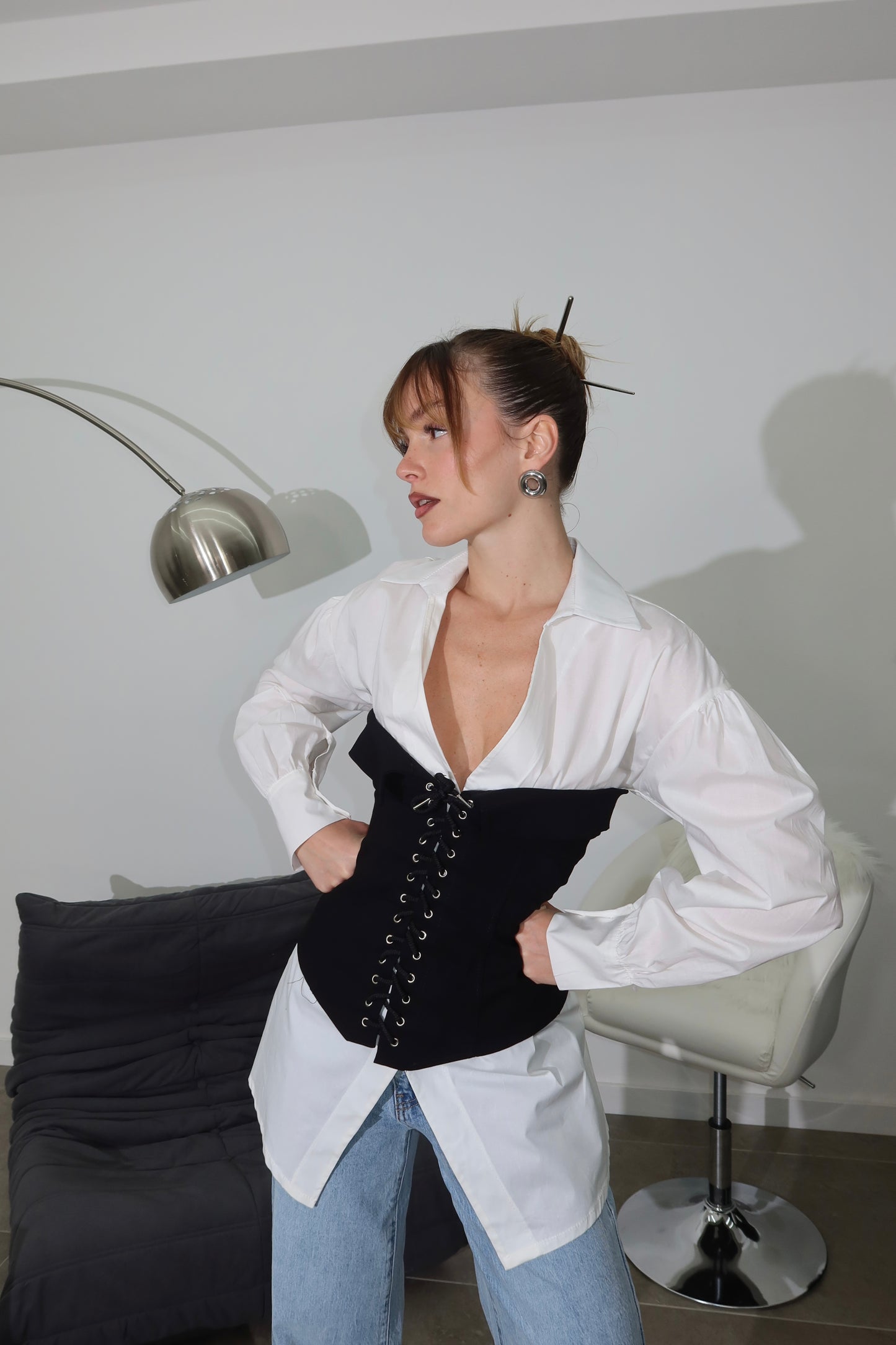 Camicia FROZEN nero