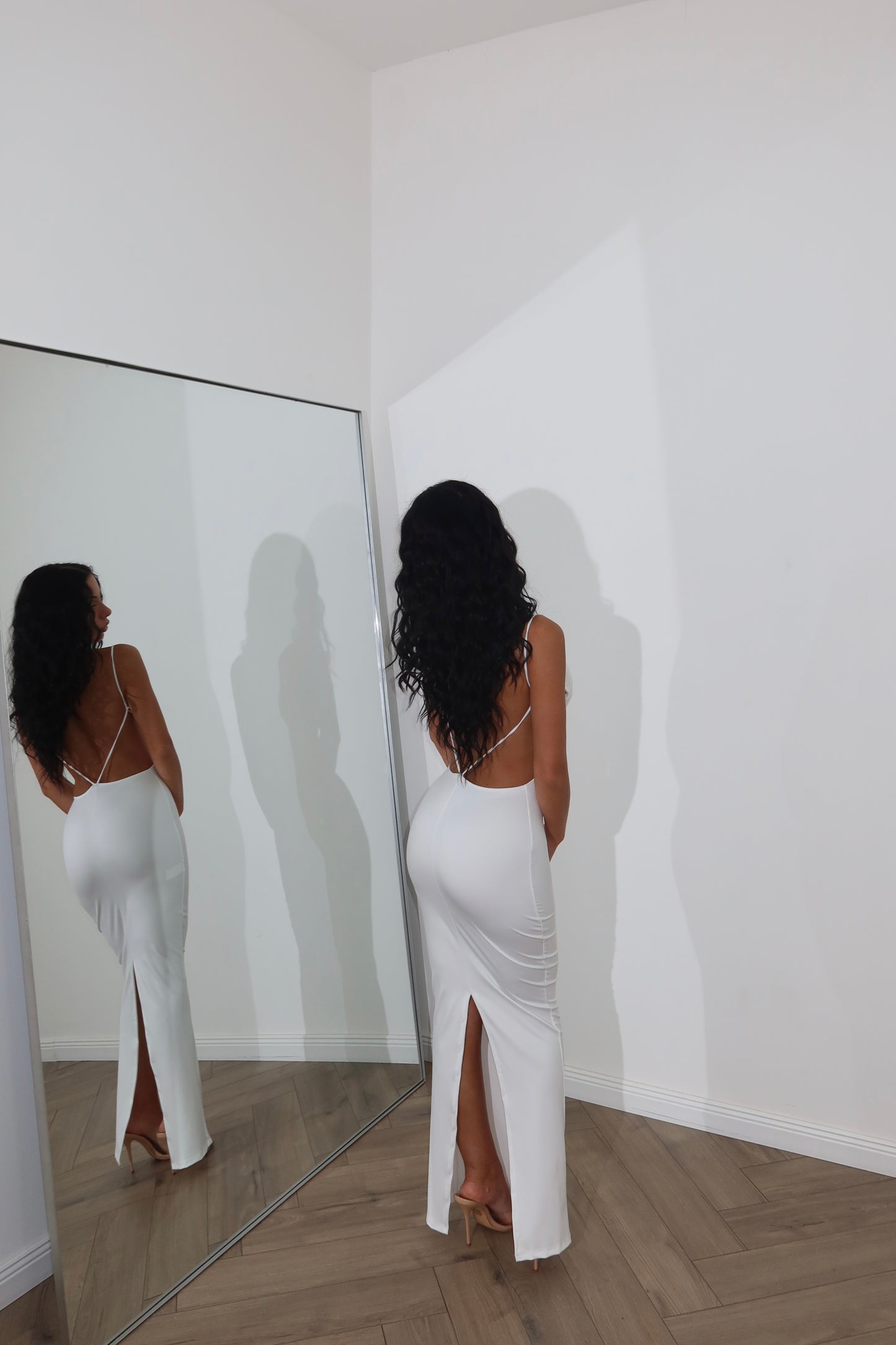 LongDress DANGEROUS bianco
