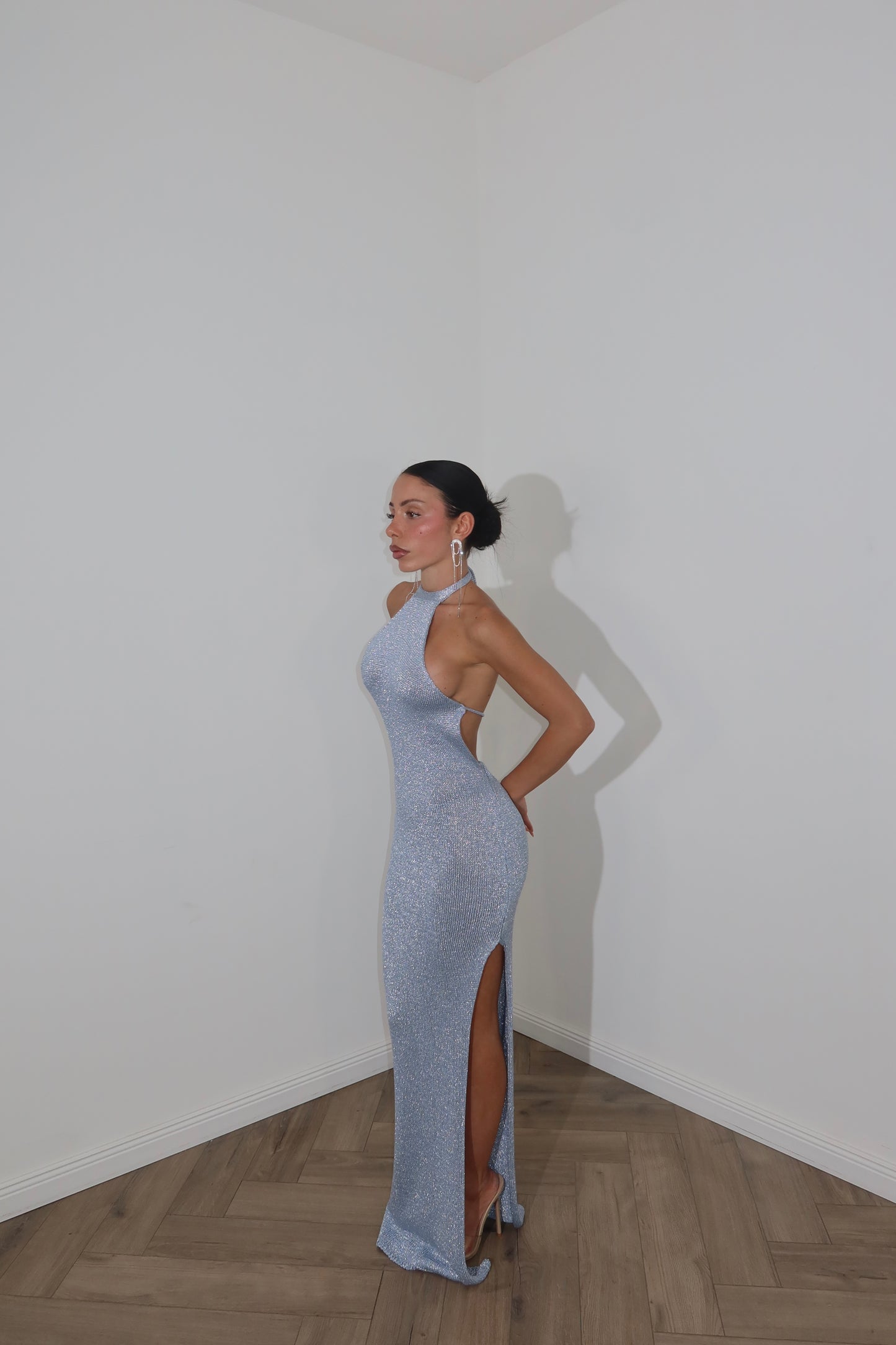 LongDress SAMARA azzurro