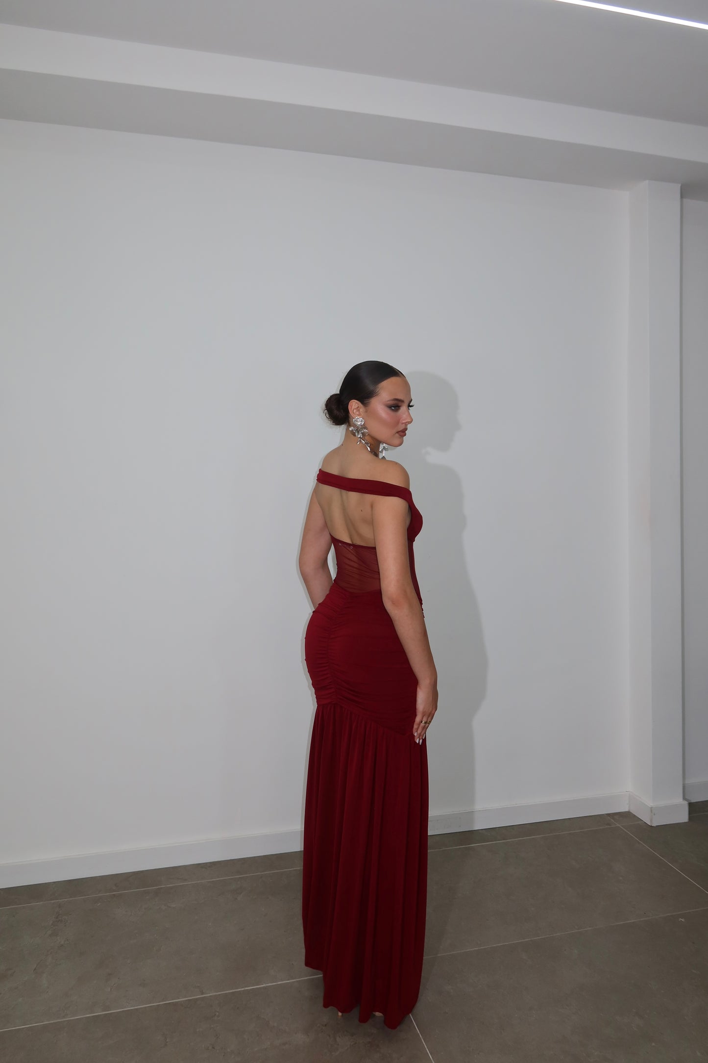 LongDress LEANDRA bordeaux