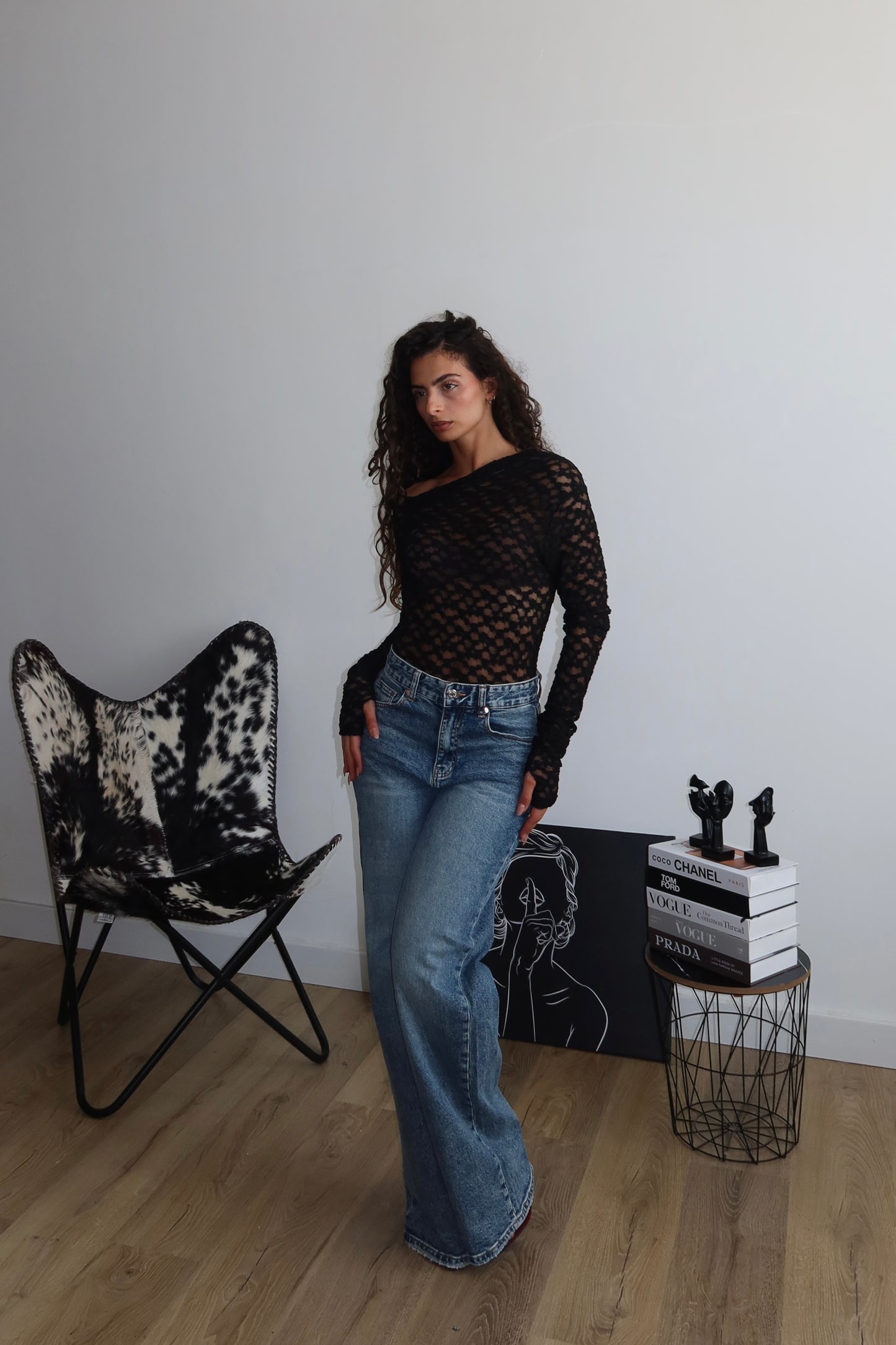 Maglia LOVELY KIM nera