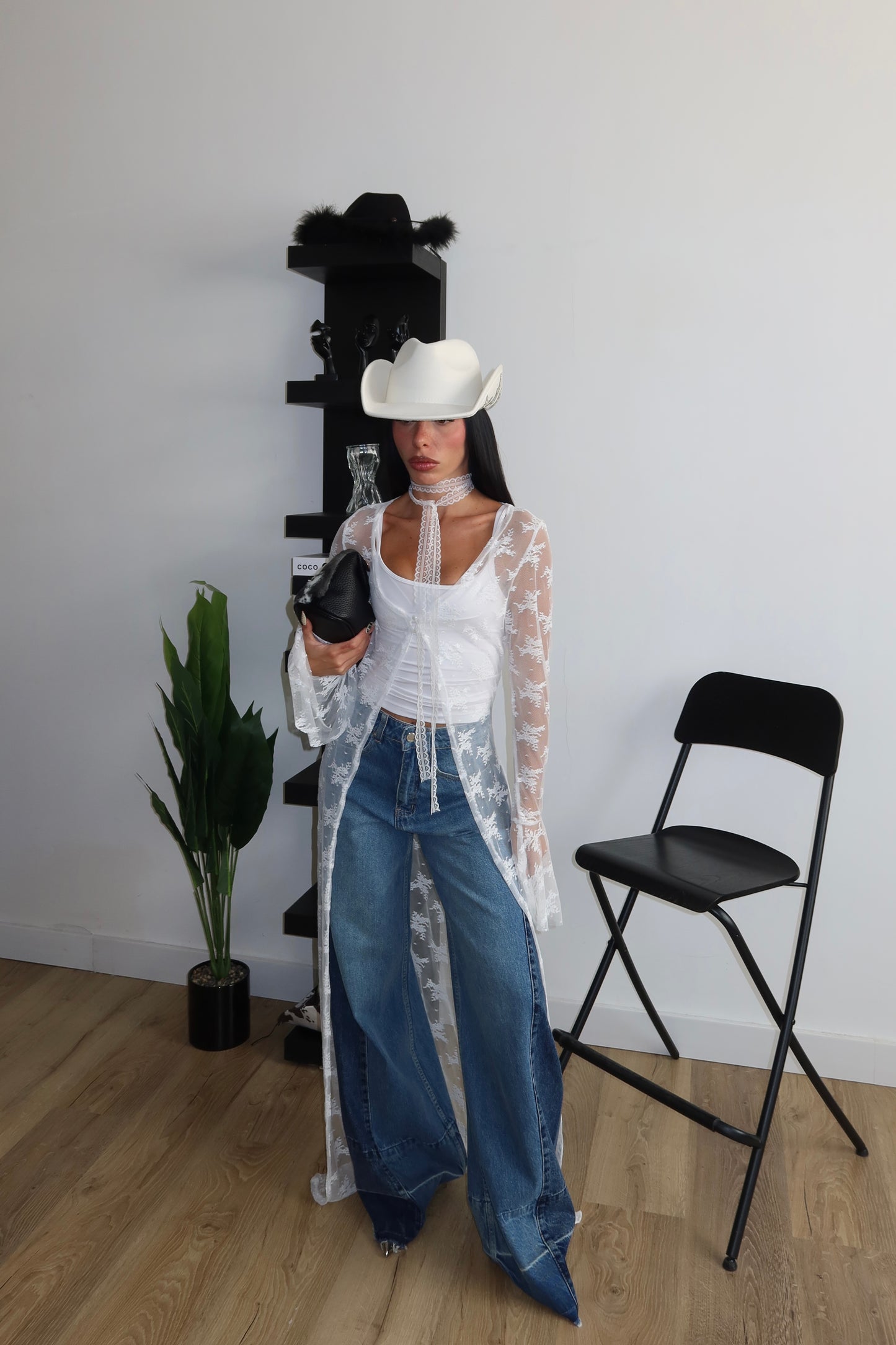 Cardigan NINA bianco