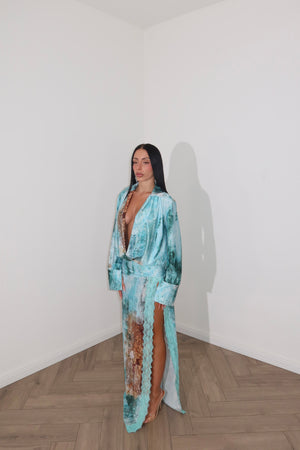 LongDress VICTORIA acquamarine