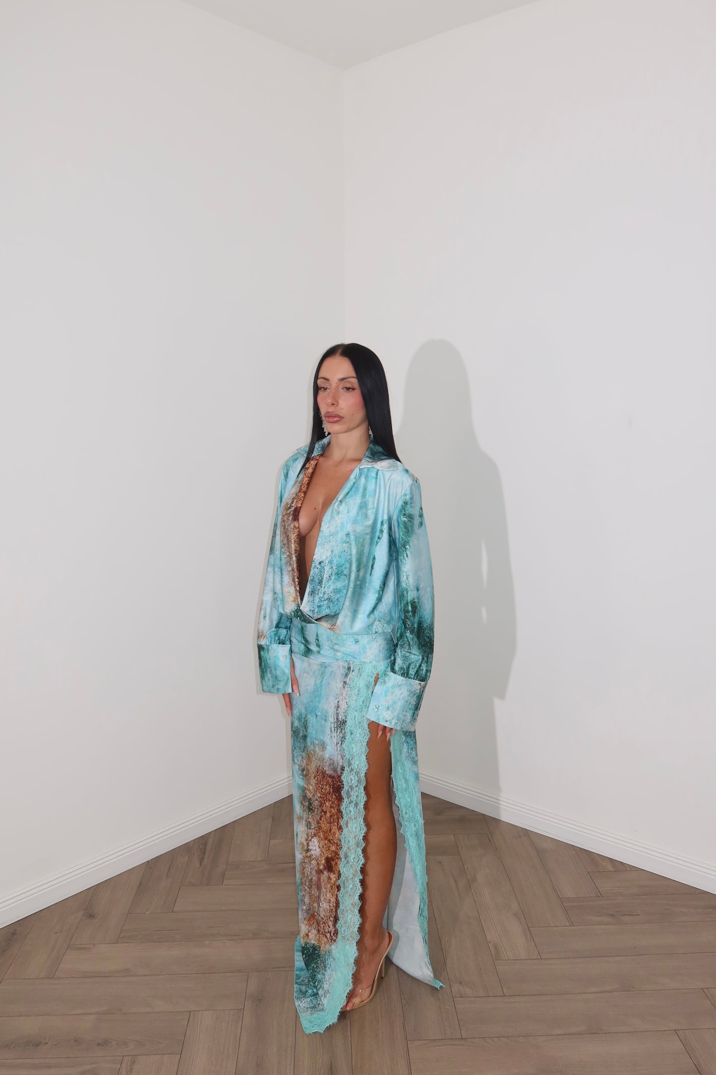 LongDress VICTORIA acquamarine