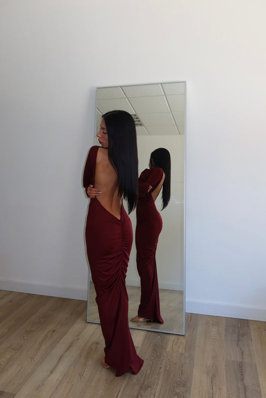 LongDress IVANA bordeaux