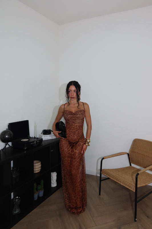 LongDress DAYLA leopard