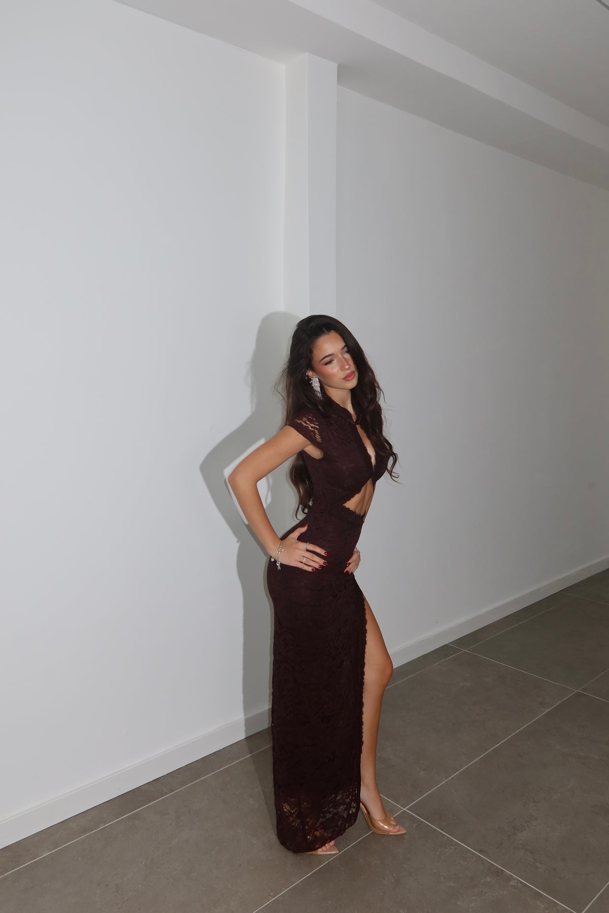 LongDress FREDIC choco