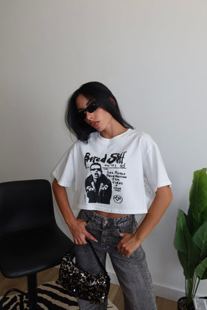 TShirt BORED bianca