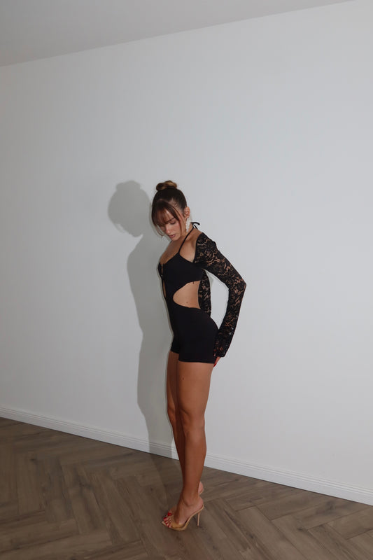 NAKED Black Mini Trampoline