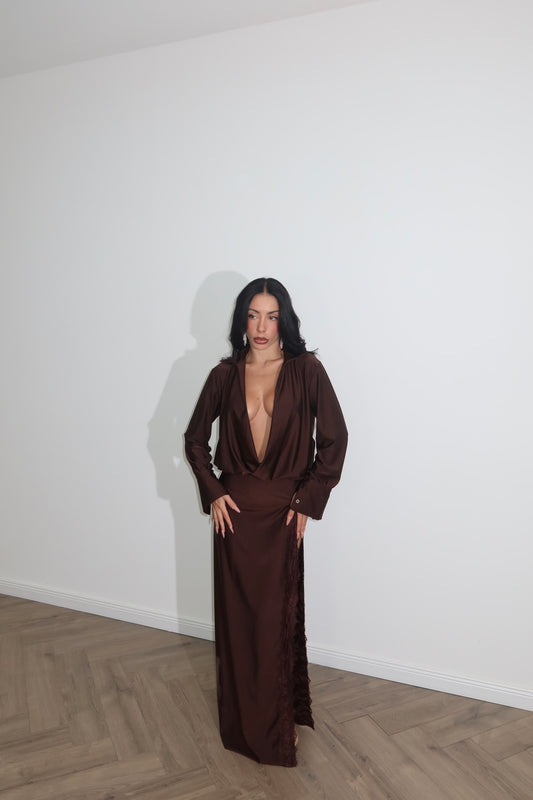 LongDress VICTORIA 2.0 choco