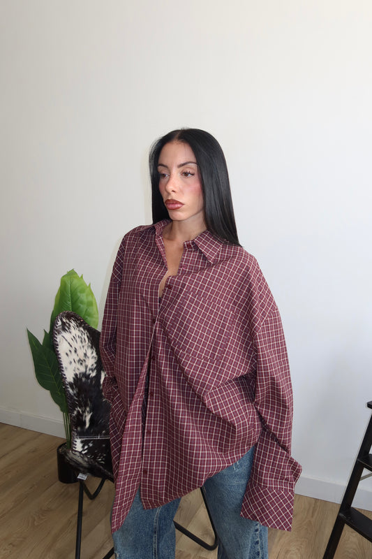 Camicia ALABAMA bordeaux