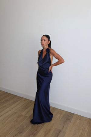 LongDress BERTA blu