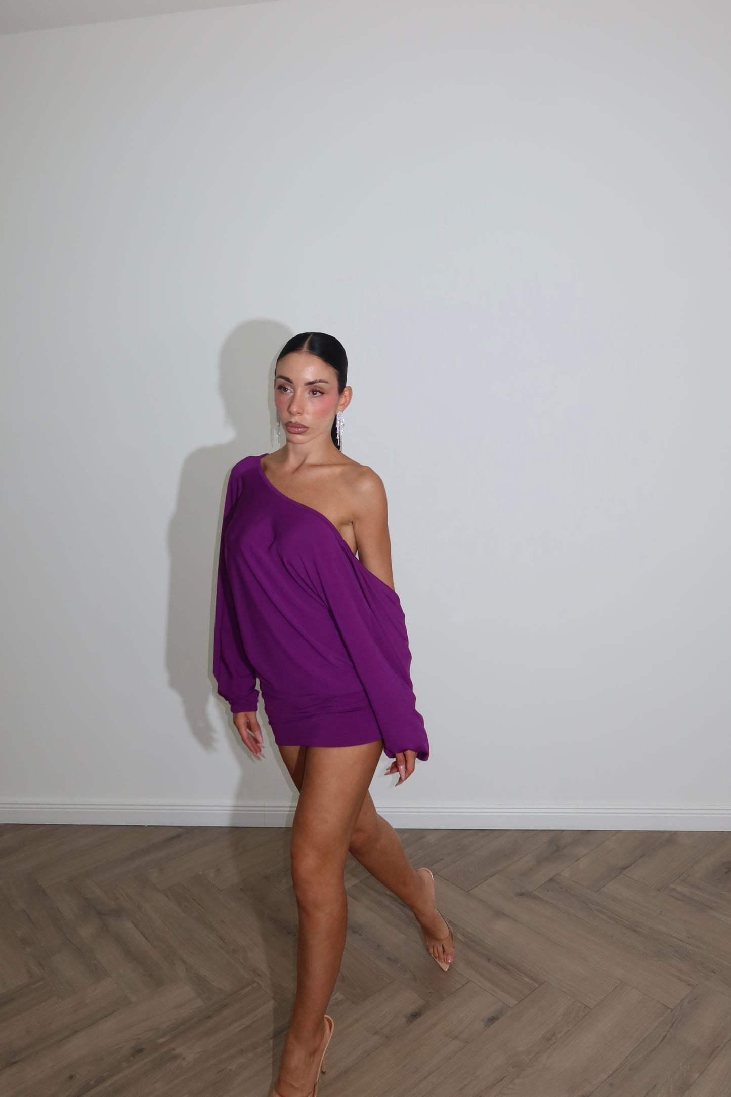 MiniDress MONOSPALLA viola