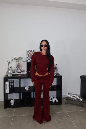 Cordset BUSTINO bordeaux