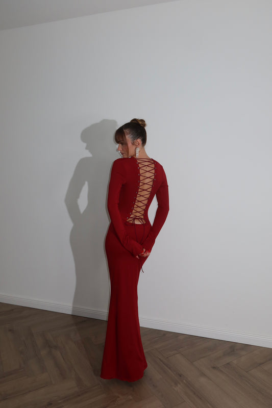 LongDress FORTRESS bordeaux