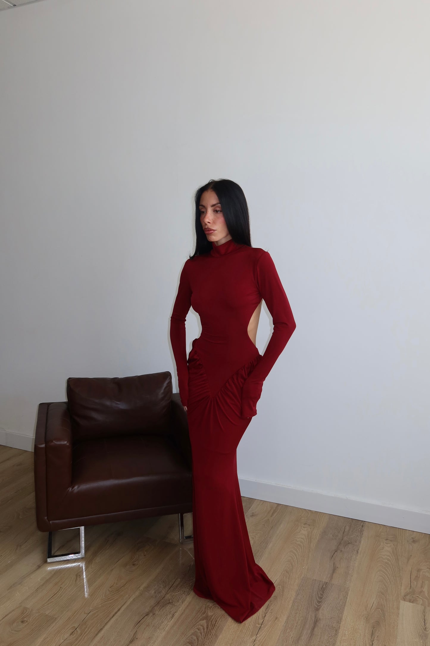 LongDress PALOMA bordeaux