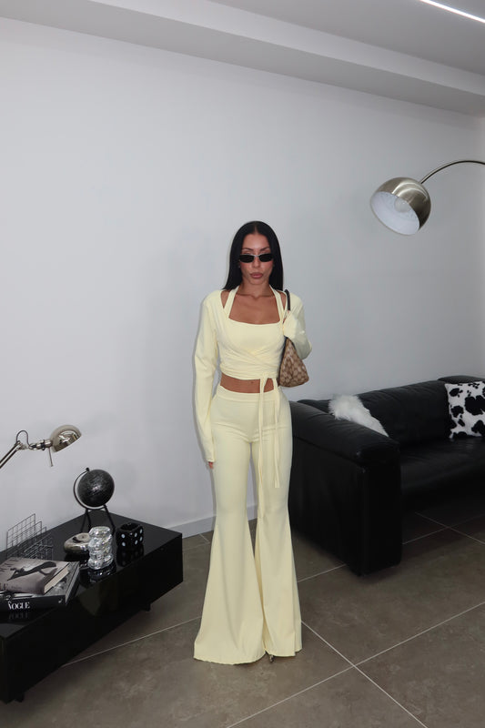 Cordset ROCHELLE giallo