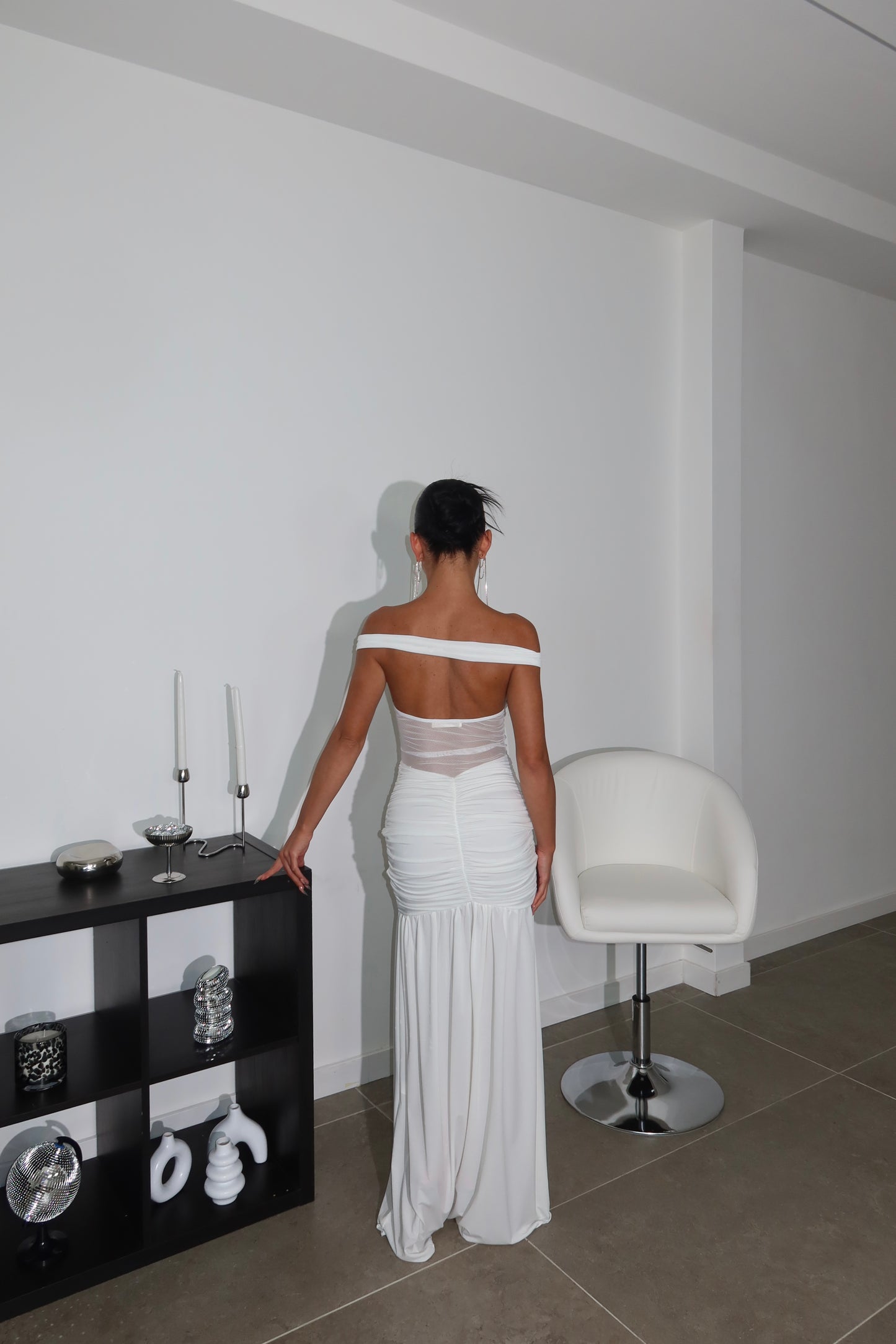 LongDress LEANDRA bianco