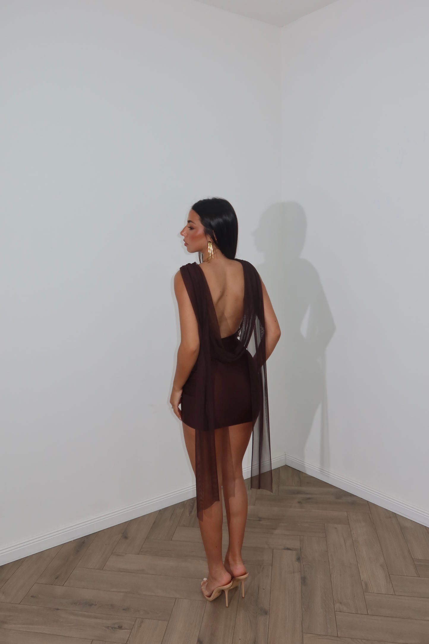 MiniDress CEREMONY choco