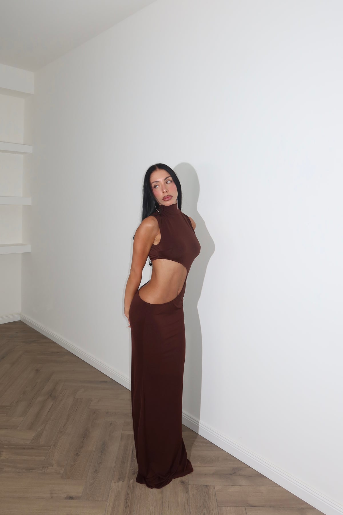 LongDress ARTEMIS choco