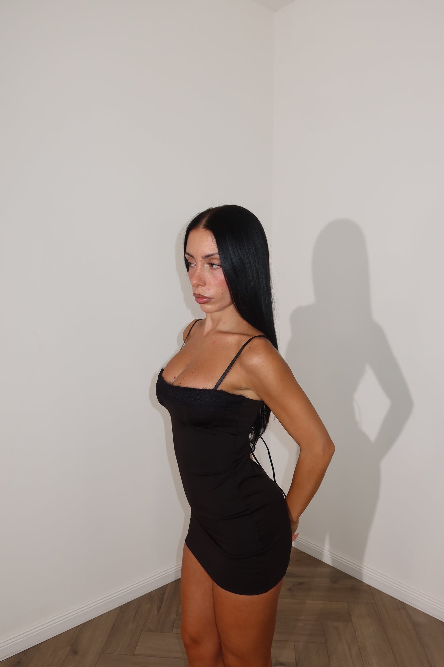 MiniDress SOLEIL nero
