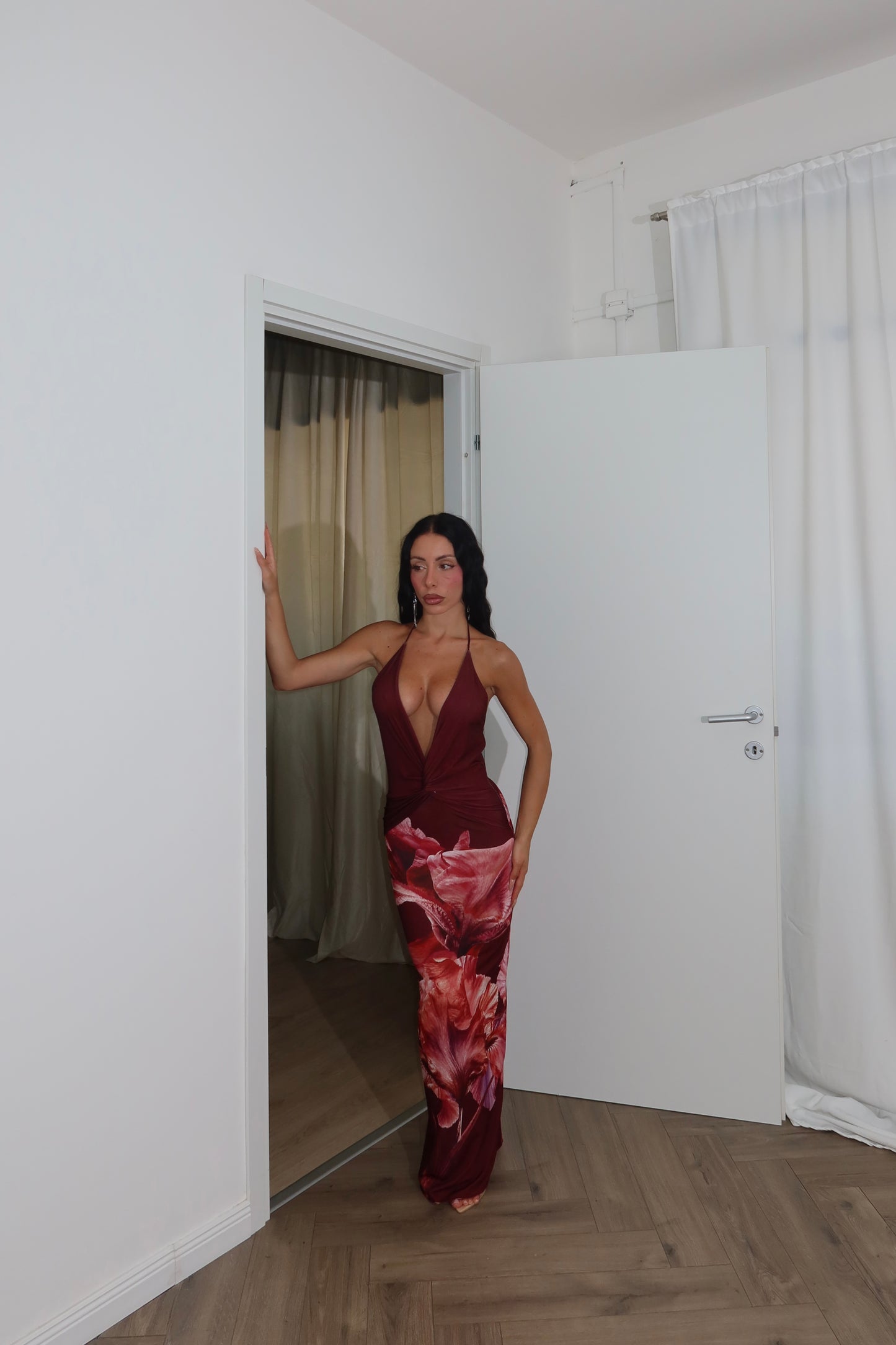 LongDress GIACINTO wine