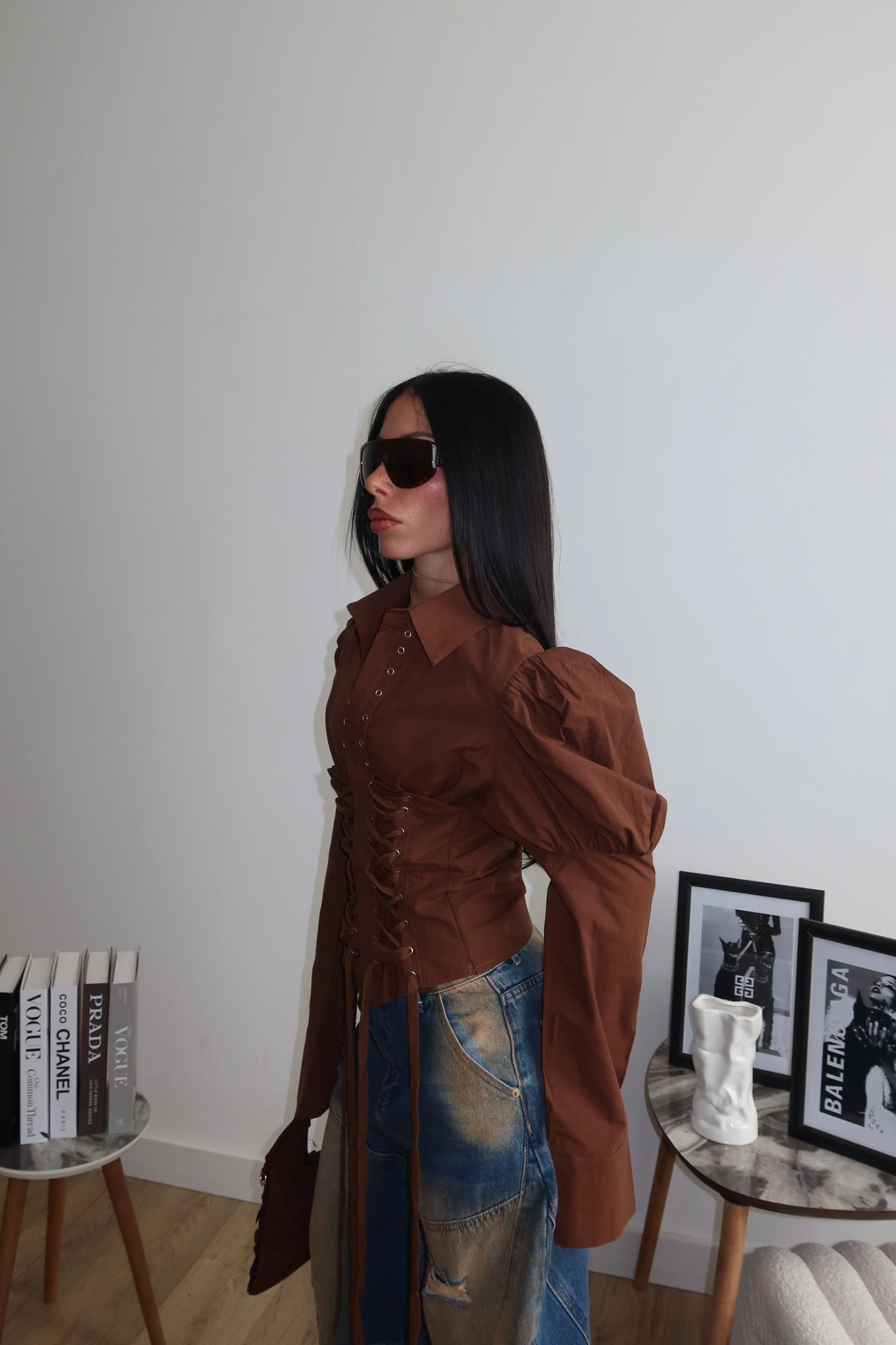 Camicia STRONG choco